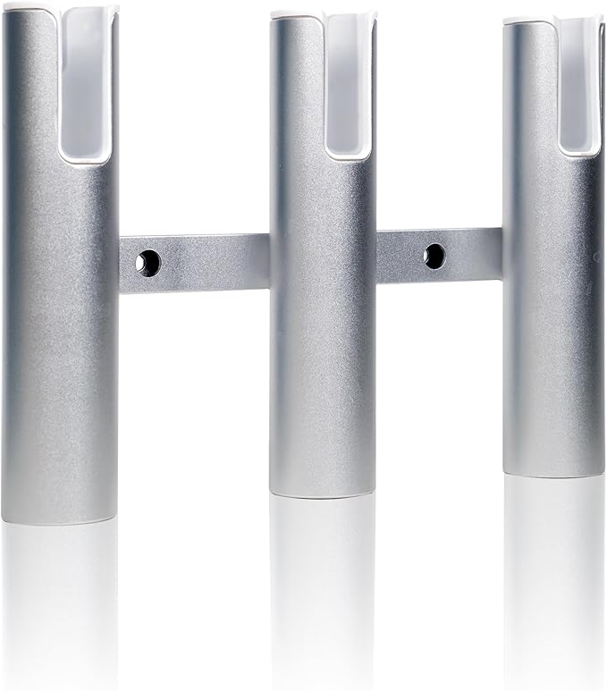 Aluminium Fishing Rod Holders for Boat, Wall-Mounted Fishing Pole Roof Rod Rack,Surf Fishing Rod Holder for Truck, Boats & Yacht