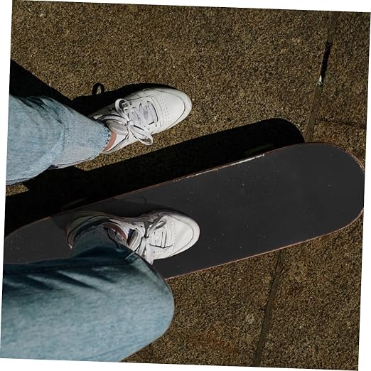 Abaodam 5pcs Skateboard Grip Tape Sheets Slip Sandpaper Tape for Longboard Grip