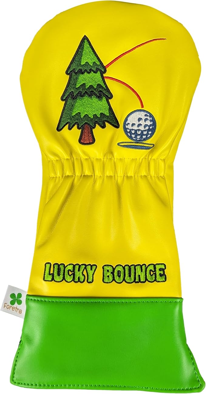 Foretra Driver Headcover | Premium Leather Golf Club Covers | Novelty Design Golf Head Covers Essential Golf Accessories for Men and Women | Universal Fit for Golfer Clubs