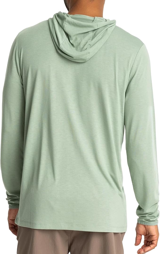 Free Fly Men's Lightweight Hoodie - UPF 20+ Sun Protection Hoodie for Men - Breathable Long Sleeve Sun Shirt for Fishing