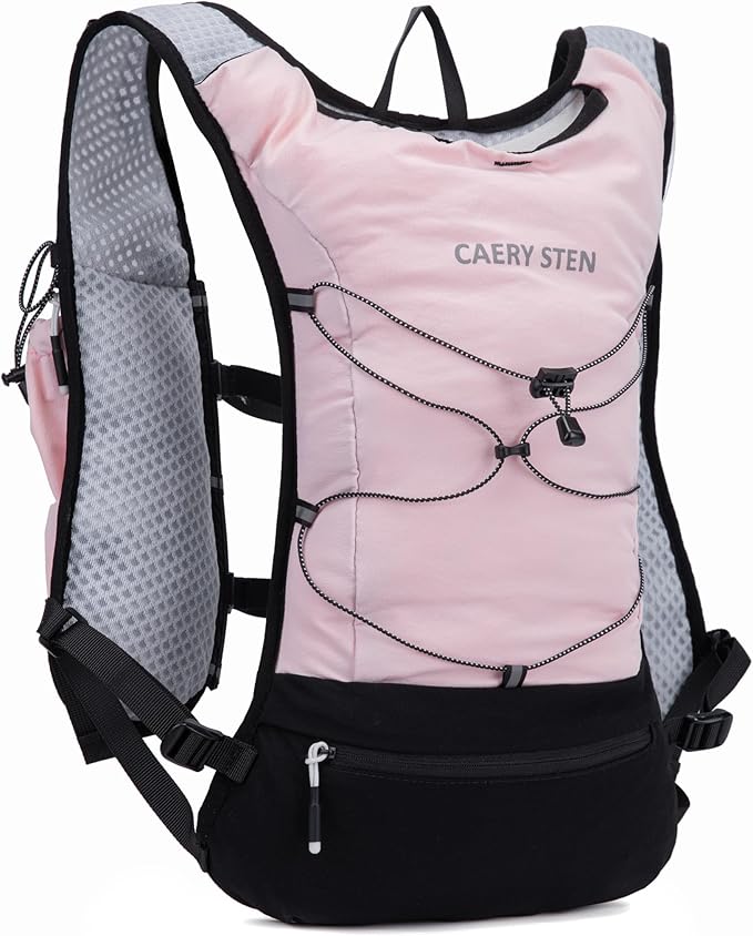 Lightweight Hydration Backpack, 1.5L Water Bag Running Vest | Marathon, Hiking, Cycling, Breathable Adjustable Design, Men & Women
