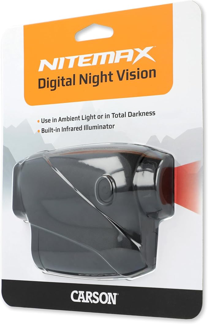 Carson NiteMax Digital Night Vision Monocular with Built-in Infrared Illuminator (NV-300)
