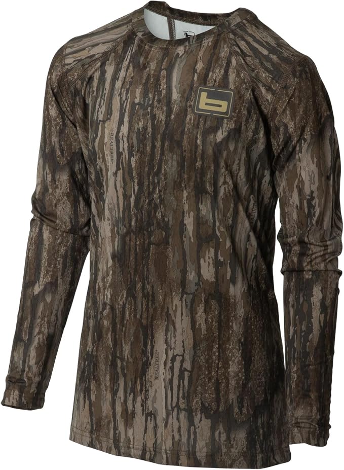 Banded Tec Stalker Mock Shirt – Lightweight, Breathable, Moisture-Wicking Hunting Performance Shirt