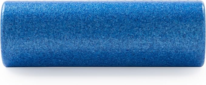 Sunny Health & Fitness High-Density Foam Roller 12" to 36", for Stretching & Muscle Recovery – Black, Blue, Pink