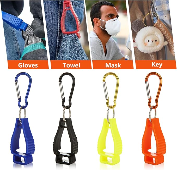 Glove Clips for Work Glove Holders, Glove Holder Clip Gloves Clip for Construction