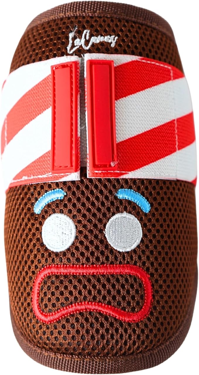Elbow Guard Baseball Protection Pad, Gingerbread Design, Ice Cream Design, Youth and Adult Sizes - Drippy Accessory for Batting