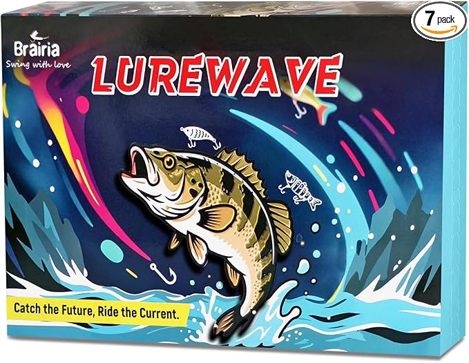 Mystery Tackle Box - 8/10pcs Freshwater Lures for Bass, Mystery Fishing Box for Anglers