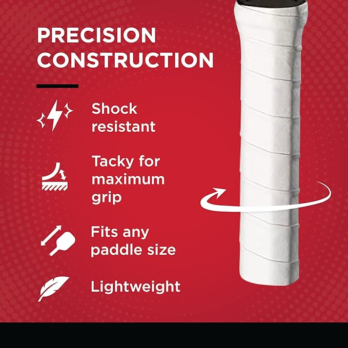 Gamma Sports Supreme Overgrip for Tennis, Pickleball, Squash, Badminton, and Racquetball Racquets, Multiple Pack Sizes and Colors