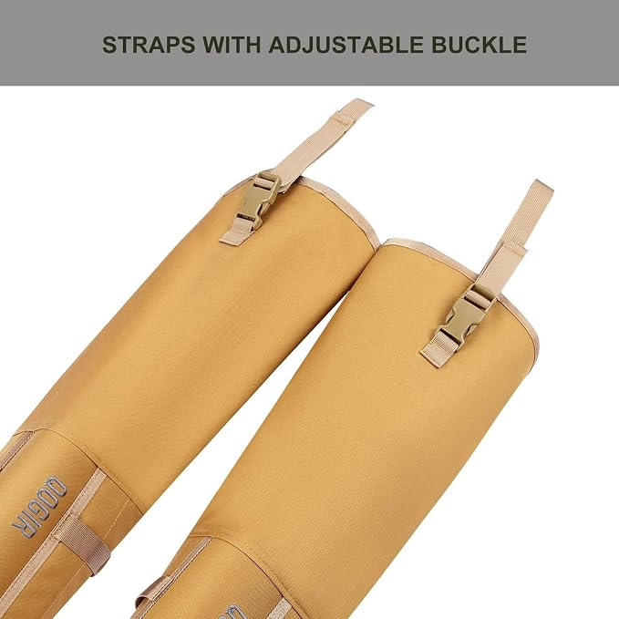 Snake Chaps: Snake Gaiters for Men Offer Snake Bite Protection from Ankle to Thigh