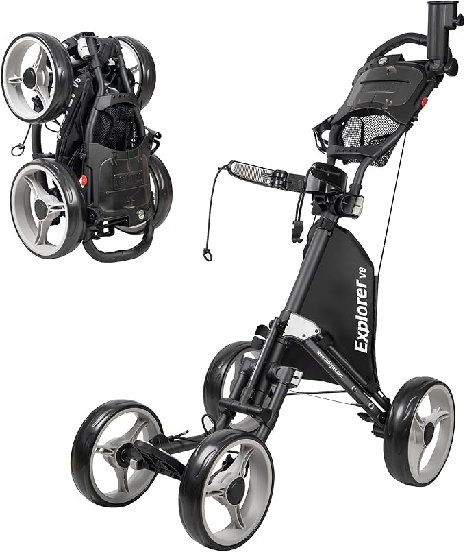 Caddytek Golf Explorer V8 Superlite Deluxe Push Cart