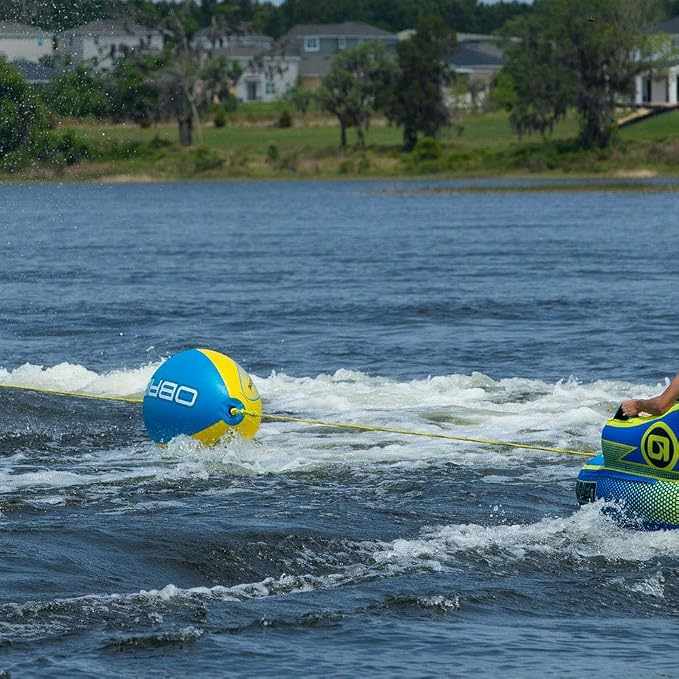 O'Brien Shock Ball Towable Tube Rope Float, Blue