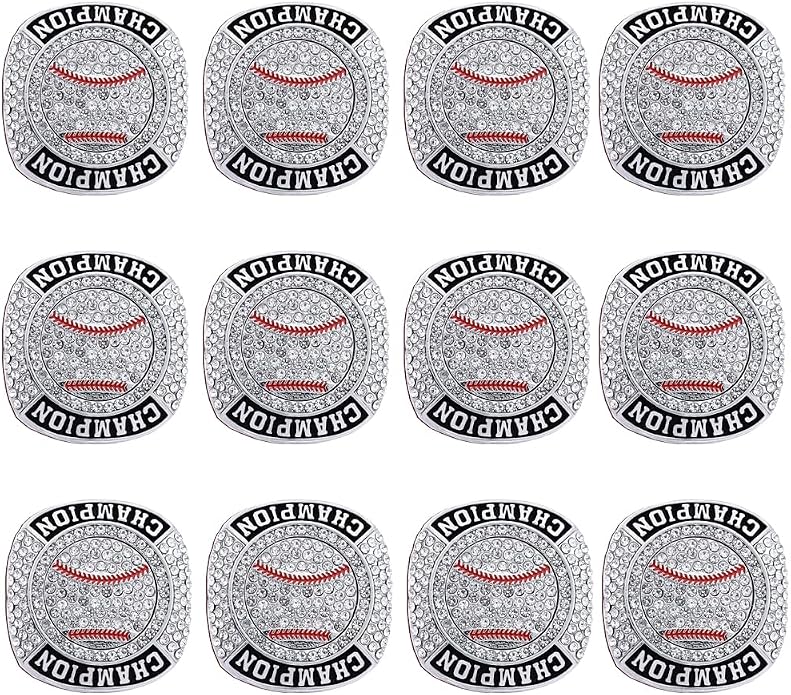 Baseball Championship Ring Trophy Award Gift Tournament Champions or Finalists Champion Ring