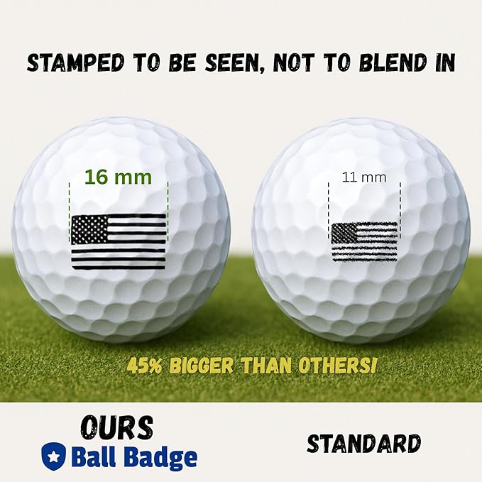 Ball Stamp Best Dad By Par and Hat Clip Marker Best Dad By Par- Bundle