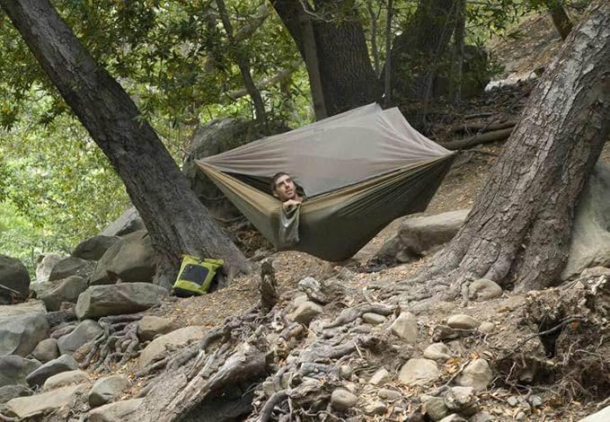 Grand Trunk Skeeter Beeter Pro Mosquito Hammock: Portable Bug Prevention Hammock with Carabiners and Hanging Kit - Perfect for Outdoor Adventures, Backpacking, and Camping Trips