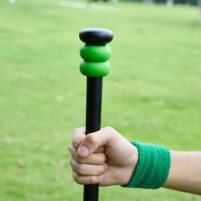 Bat Grip Choke Up Rings,Premium Choke Up Rings, Pressure Baseball Rings,Including: 8 Pack Choke up Rings, 2 Wrist Protectors