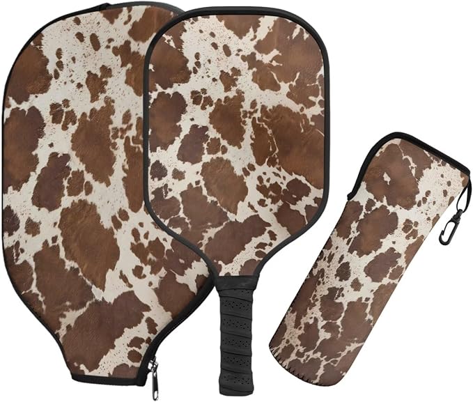 Pickleball Paddles Set 3PCS Pickleball Paddle Case Pickleball Racket Pickleball Bag Ideal for Beginners Gifts