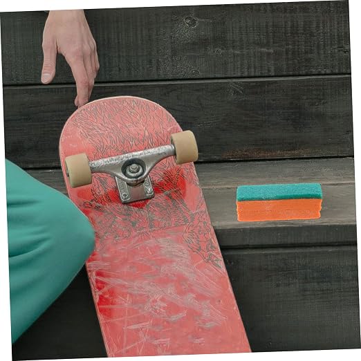 LIOOBO 5pcs Skateboard Accessories Wear-Resistant Grip Tape Cleaners Easy-to-use Skateboard Cleaner for Rubber Tape