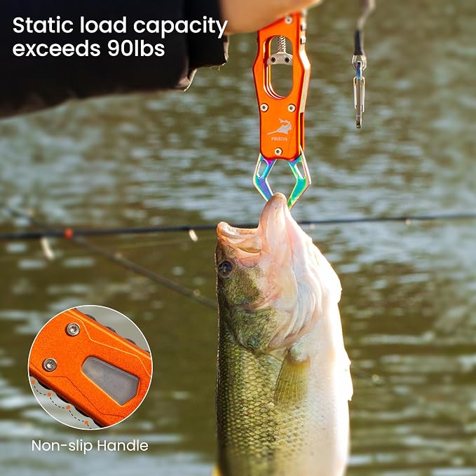Pristis Exquisite Outdoor Fishing Equipment Combination, High Strength Fish Gripper & Athletic Waterproof Socks (X-Large), A Neat Option for Angler
