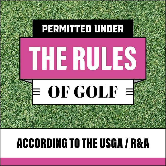 Putting Alignment Aid Tool - Golf Ball Marker - Rotate to Aim - Golf Gift Accessory for Men & Women Golfers - USGA Compliant