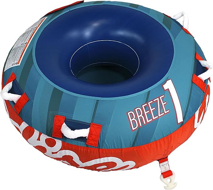 Paradise Water Sports - Breeze Water Towable Tube for Boating - 1 Rider