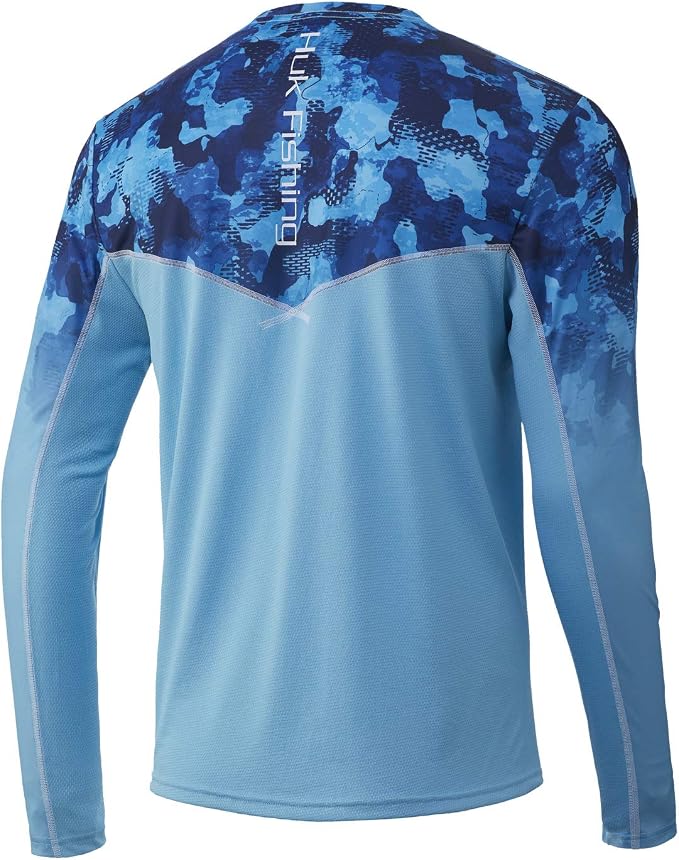 HUK Men's Icon X Long Sleeve Shirt, Performance Fishing Shirt