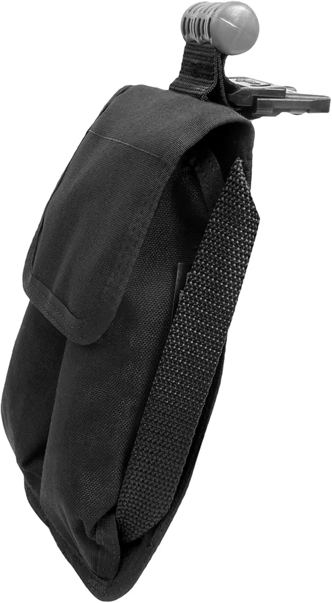 Aqualung SureLock II Replacement Weight Pouch - BCD Integrated Diving Pocket System, Quick Release, Durable Nylon, Secure Lock, Black