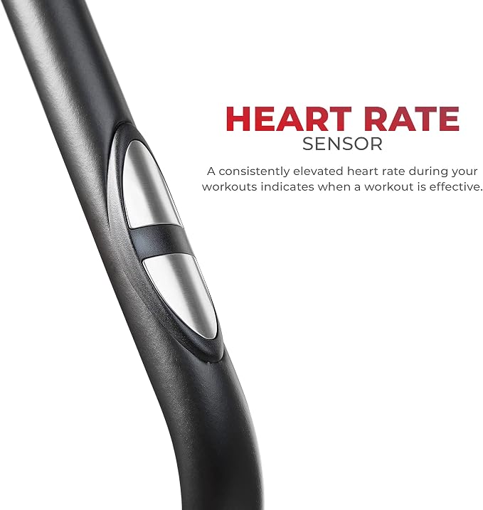 Sunny Health & Fitness Upright Elliptical Machine, Full Body Cardio Exercise Equipment with Adjustable Resistance, Arm and Leg Workout Machine, SunnyFit App via Bluetooth