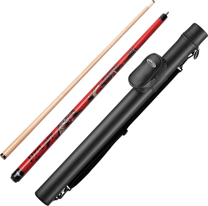 Viper by GLD Products Underground Dragon Cue and Casemaster Q-Vault Supreme Black Cue Case