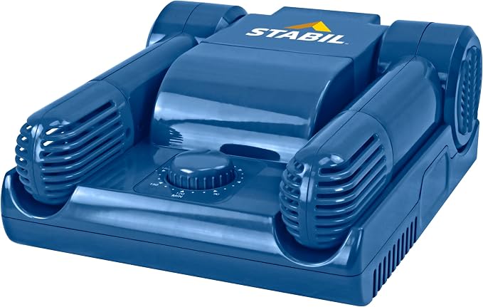 DRYGUY Stabil Dryer for Boots, Shoes, & Gloves with Articulating Ports, Blue