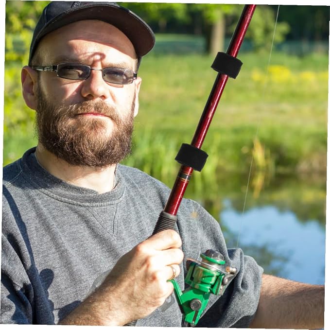 Mipcase Holder Fishing Pole Ties Fishing Rod Belt Pole Belts Rod Accessories Stretchy