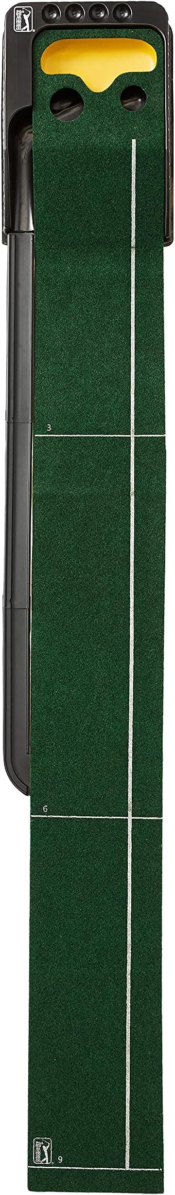 PGA TOUR Unisex 9ft Putting System, Caviar, One Size