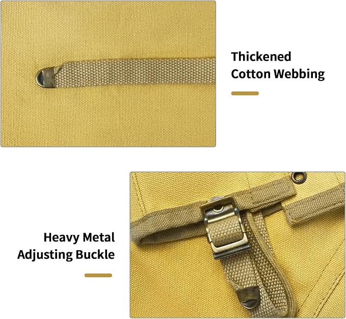 SUNRISING WW2 Gaiters for Men and WW2 US Army M36 Pistol Belt