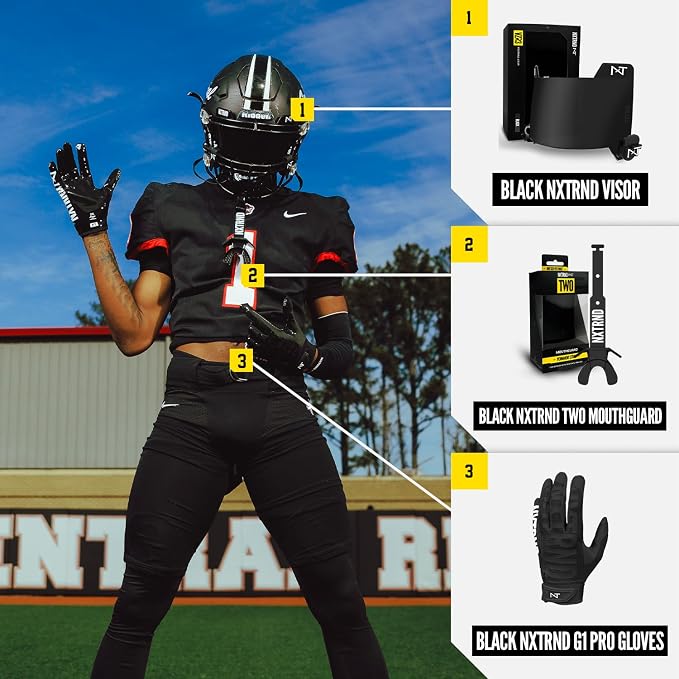 Nxtrnd G1 Pro Men's Football Gloves, Adult Sticky Receiver Gloves