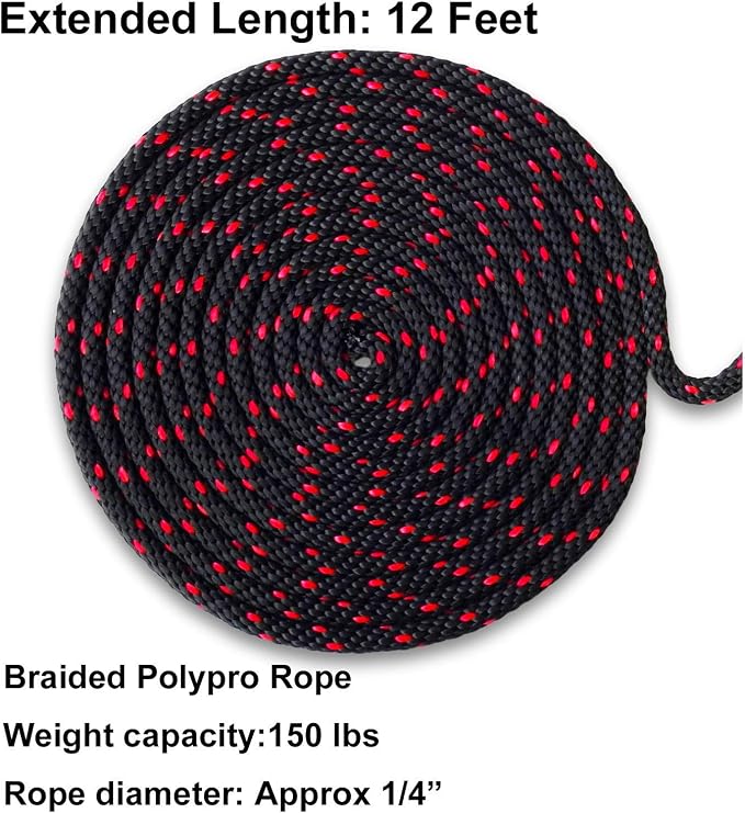 Heavy Duty Ratchet Tie Down Straps with Safety Hooks, Cargo Ratchet Straps for Kayak, Canoe, Truck, Trailer, Motorcycle, Grow Lights & Camping Gear, Securing Straps with Easy Release Ratchet Tightener