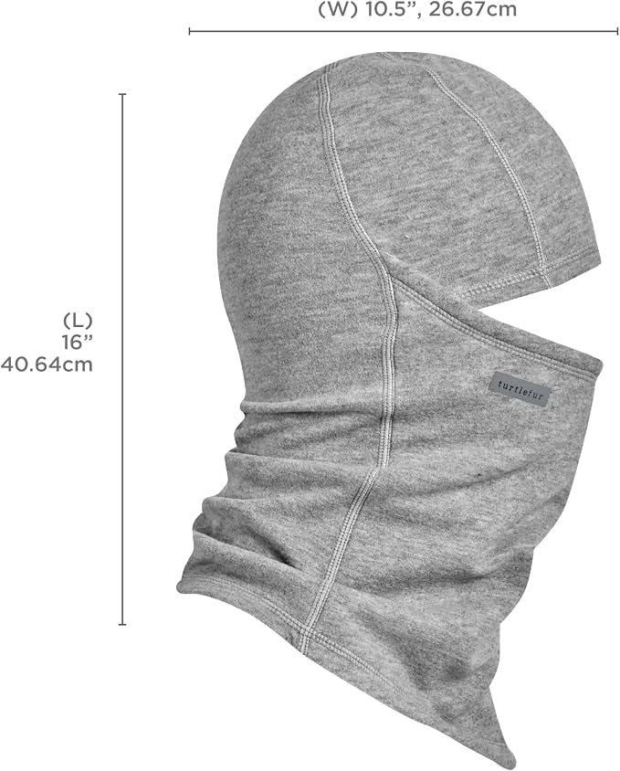 Turtle Fur Luxe Quantum Balaclava Face Mask Hood Neck Warmer