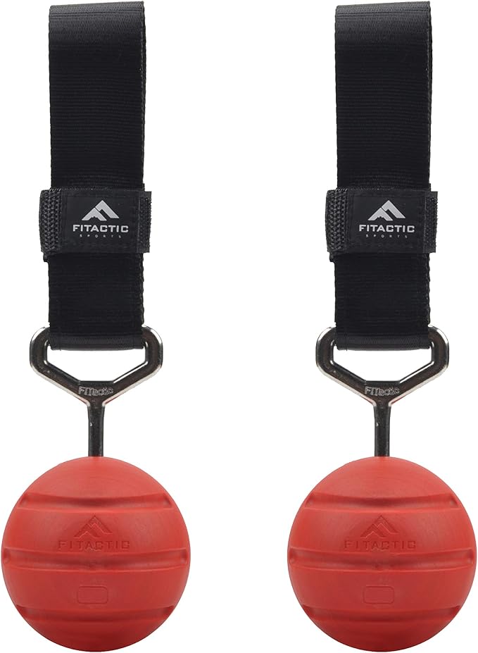 Rock Climbing Solid Training Cannonball Bomb Power Pull Up Ball Hold Grips for Straps for Finger, Forearm, Biceps, Back Muscles