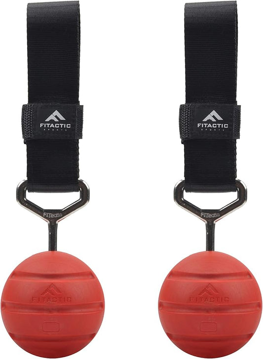 Rock Climbing Solid Training Cannonball Bomb Power Pull Up Ball Hold Grips for Straps for Finger, Forearm, Biceps, Back Muscles