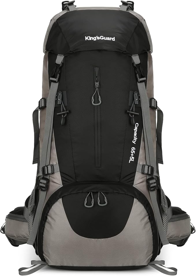 70L Camping Hiking Backpack with Rain Cover Waterproof Backpacking Backpack for Hiking Treeking Climbing Outdoor