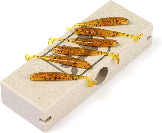 FatFish V20-6C Bait Mold Soft Plastiс Lure Making Injection Mold for Do-It Fishing Lures 2"
