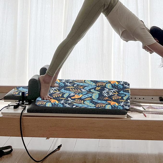 Pilates Reformer Mat, Pilates Reformer Cover Protector Great Grip Mat Washable Yoga Mat Pilates Reformer Machine Towel for Home Body Balance