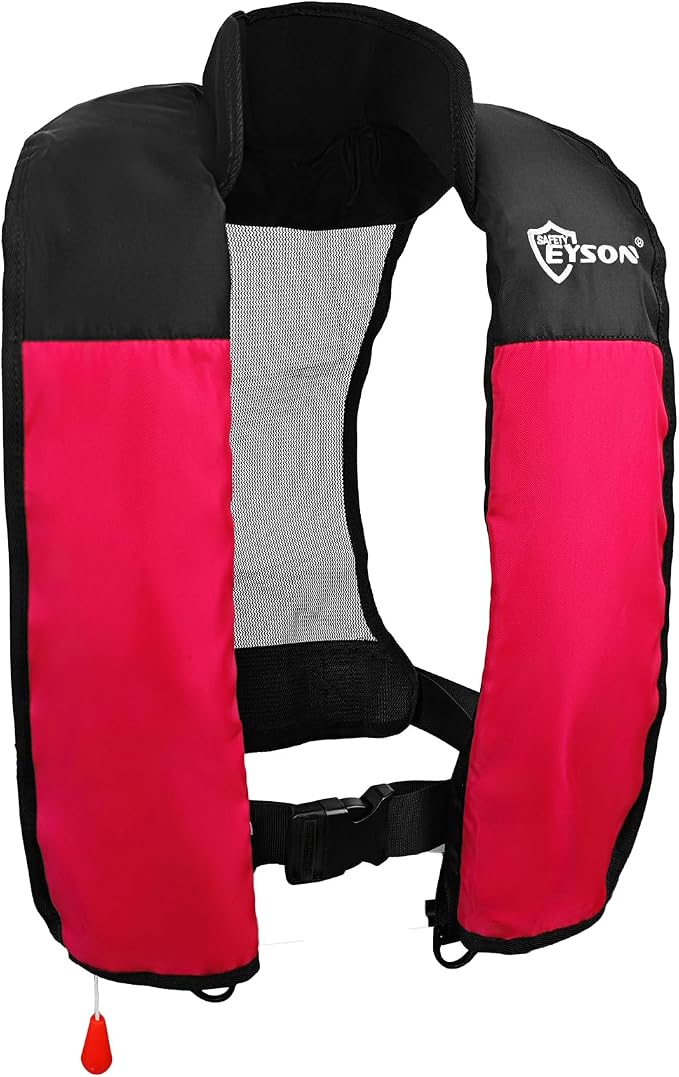 Automatic Inflatable Life Jacket,Preserver PFD for Adults,Life Vest for Adult,Supports Weight up to 330 pounds