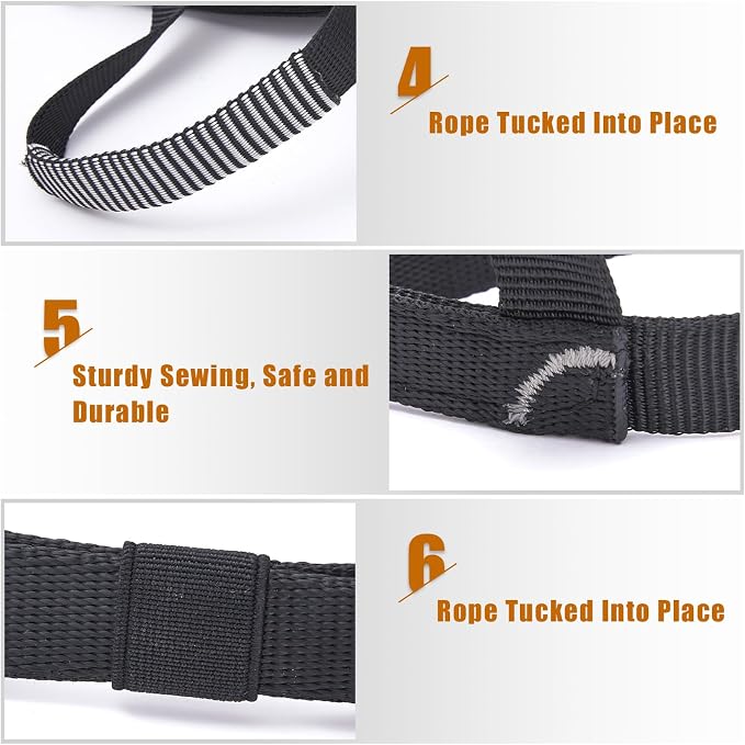 SOB Quick Step Foot Ascender,Outdoor Rock Climbing Tree Arborist, Mountaineering Equipment Climbing Rappelling Device for 8-13mm Rope
