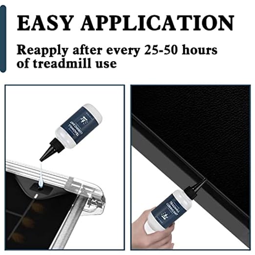 100% Silicone Treadmill Lubricant | 4 Ounces Treadmill Belt Lubricant, Easy to Apply & Suitable for Most Treadmill Brands
