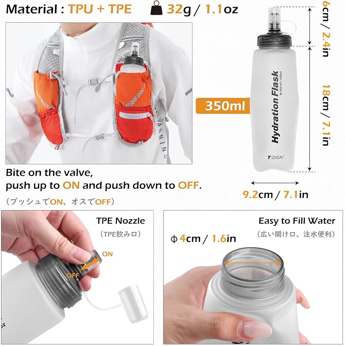 TRIWONDER Hydration Vest Running Backpack for Men & Women, Water Pack for Hiking, Camping, Climbing & Cycling, Lightweight Daypack
