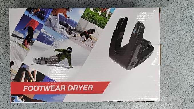 Portable Electric Shoes Boots Dryer and Warmer with Folding and Drying Adjustable Rack
