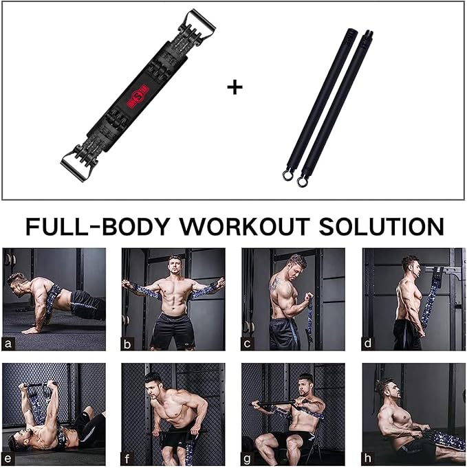 Innstar Multi-Function Resistance Bands for Working Out, Push Up Exercise Bands Resistance Bands Set for Bench Press Gym Equipment, Home Workout, Travel Portabl