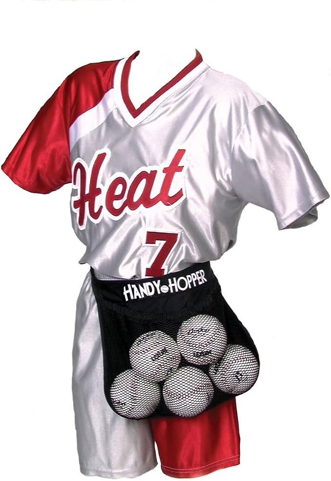 Oncourt Offcourt Handy Hopper – Stores Balls Easily/Fits Around Any Waist / 36 Tennis Ball Capacity