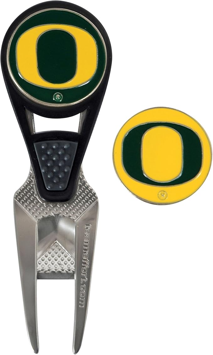 Team Effort Collegiate CVX Ball Mark Repair Tool & 2 Ball Markers