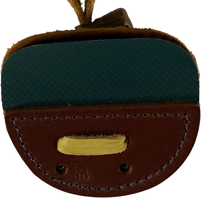 Hornet 3-Under Duratab – Handmade USA Leather Finger Tab for Traditional Archery (Bison & Elk) - Available in Medium or Large Sizes – Right or Left Hand Options