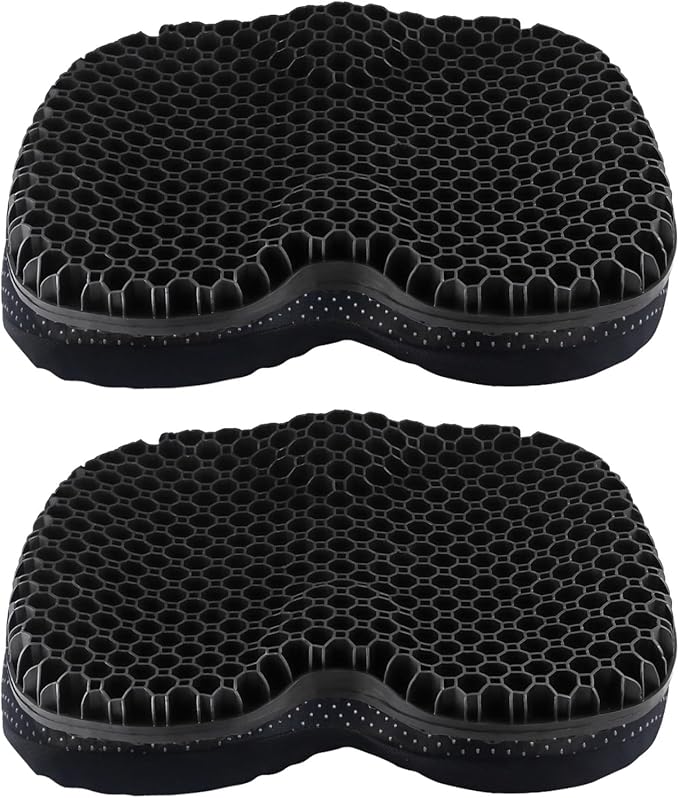 Anti Slip Kayak Seat Cushion,Thick Waterproof Seat Cushion Kayak Gel Seat Pad With Non-Slip Cover For Sit In Kayak Inflatable Kayak Canoe & Boat Kayak Accessories For Fishing Water Sports Outdoors